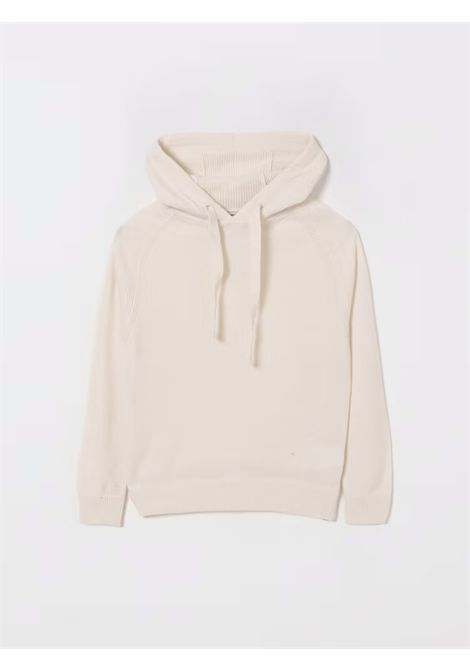 Pull con cappuccio PAOLO PECORA KIDS | PP4101GESSO